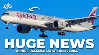 Airbus RESUMES Qatar Airways Deliveries