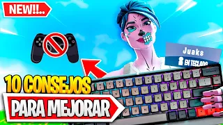 10 TIPS y CONSEJOS para Mejorar en Teclado en FORTNITE!