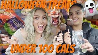 Finding Halloween Treats For UNDER 100 CALORIES!