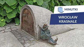 Wrocław, krasnale, zabawa w szukanie - minutki Polskie Szlaki