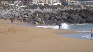 The Wedge, CA, Surf, 3/18/2017 (1080p)