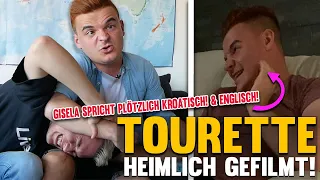 Tourette HEIMLICH GEFILMT! Gisela SPRICHT plötzlich KROATISCH & ENGLISCH?!(Jan kann KEIN Kroatisch)