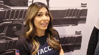 STACCATO INTERVIEW WITH FORMER TEAM GLOCK MEMBER MICHELLE VISCUSI | SHOTSHOW 2023