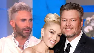 Adam Levine Jokes He DOESN'T Support Blake Shelton and Gwen Stefani Getting Married