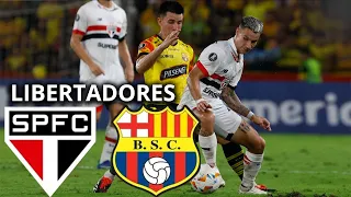 SÃO PAULO ESTÁ ESCALADO PARA ENFRENTAR O BARCELONA (EQU) NA LIBERTADORES