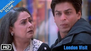 London Visit - Emotional Scene - Kabhi Khushi Kabhie Gham - Shahrukh Khan, Amitabh Bachchan