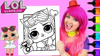 Coloring LOL Surprise Dolls Leading Baby Coloring Page Prismacolor Markers | KiMMi THE CLOWN