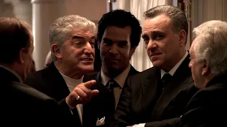 DiMeo And Lupertazzi Family At Funeral - The Sopranos HD