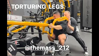 Torture LEGS workout at the Torture Gym Las Vegas with Jang Sung Yeop in prep for New York Pro 212