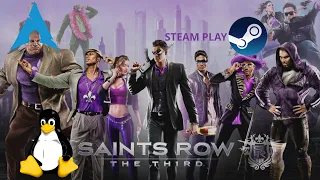 Saints Row: The Third - Linux - Steam Play | Gameplay