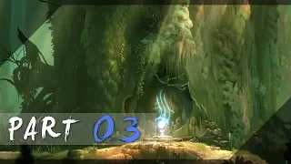 Ori and the Blind Forest - Definitive Edition (One Life) No Damage 100% Walkthrough 03 (Moon Grotto)