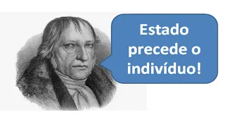 Hegel: do Estado surge o indivíduo e não o contrário