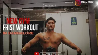 OMG 3 days in 1 vlog 😯  | new gym first workout vlog | in Bangalore | #SanamDofflical #bodybuilding