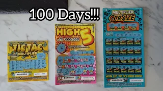 100 Days of California Scratchers - Profits?