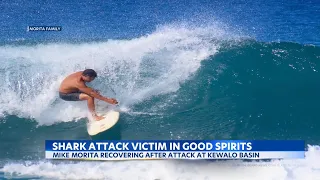 Family of shark attack victim speaks about incident that cost surfer his foot