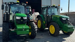 Обзор і порівняння тракторів🚜 Джон Дір￼ 6125М