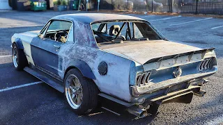 2016 to 1967 Mustang GT Body Swap is complete! Classic Looks with Coyote Power!