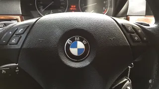 Проверка уровня масла на BMW 525 e60