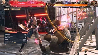 Steve 146 Damage Almost Death Combo from Sway 1+2 Grab..