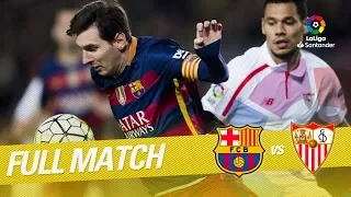 Full Match FC Barcelona vs Sevilla FC LaLiga 2015/2016