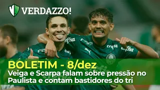 Boletim - Veiga e Scarpa falam sobre pressão no Paulista e contam bastidores do tri