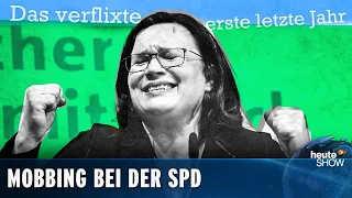 Andrea Nahles wirft hin. Die SPD muss endlich raus aus der Groko! | heute-show vom 07.06.2019