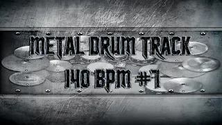 Heavy Metal Drum Track 140 BPM | Remix (HQ,HD)