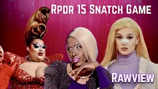 Rupaul's Drag Race Season 15 Episode 4 Snatch Game Rawview