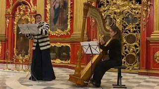 Bach Siciliano BWV1031 Flute and Harp