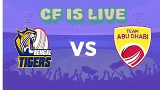 Live Team Abu Dhabi vs Bangla Tigers | AD vs BGT Live T10 Match Abu Dhabi T10 League 2022 LIVE CORE