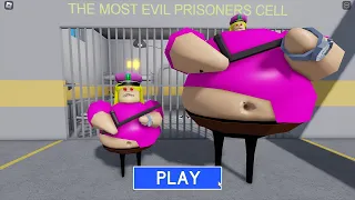 POLICE GIRL PRISON RUN! OBBY Full GAMEPLAY #roblox