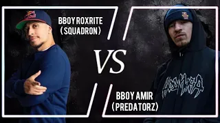 B.Boy Roxrite ( Squadron ) vs B.Boy Amir ( Predatorz) - Full Force 29 Year