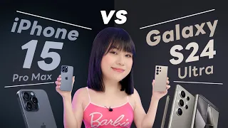 รีวิว iPhone 15 Pro Max vs Samsung Galaxy S24 Ultra รุ่นไหนก็คือเรือธงของโลกนี้เเล้ว