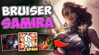 THIS SAMIRA BUILD LETS YOU ULT TWICE IN ONE FIGHT! (BRUISER SAMIRA) - League of Legends