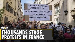 COVID-19: Thousands protest in France against health pass | Latest World English News | WION News