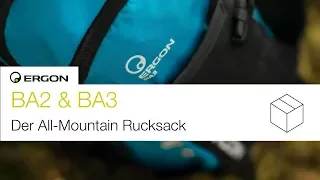 Ergon BA2 & BA3 All-Mountain Rucksäcke I Ergonomische Vorteile