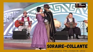 Pareja de baile tradicional (Zamba alegre)  /// Soraire-Collante /// Ganadores Pre Cosquín 2022.