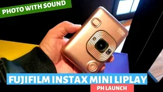 FUJIFILM INSTAX MINI LIPLAY - HANDS ON AND TRY