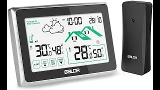 Stazione Meteo + Sensore Esterno, Termometro Igrometro / Camper -Van Temperatura FRIGO-CLIMA CABINA