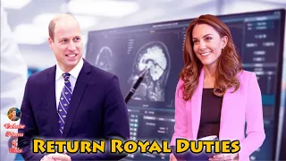 William RETURNS to Royal Duties Amid POSITIVE RESULTS from Catherine's Cancer Treatment