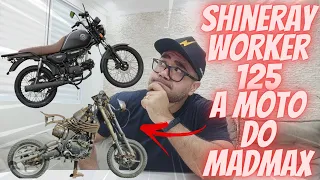 MOTO SHINERAY WORKER 125 É BOA PEÇAS ENCONTRAMOS COM FACILIDADE MINHA OPINIÃO SINCERA!