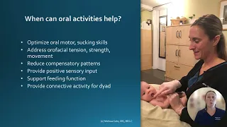 Activities to Support Infant Oral Function, Infant Oral Motor Work, Oral Exercises