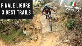 3 of The Best MTB Trails You Must Ride in Finale Ligure! A World Famous Enduro Spot!