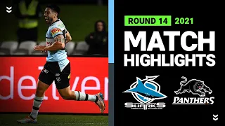 Sharks v Panthers Match Highlights | Round 14, 2021 | Telstra Premiership | NRL