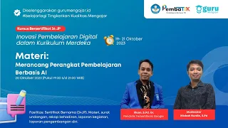 Merancang Perangkat Pembelajaran Berbasis AI