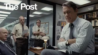 The Post | Tom Hanks As Ben Bradlee | 20th Century FOX