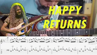 HAPPY RETURNS /Steven Wilson - Guthrie Govan (Solo Lesson with TAB)