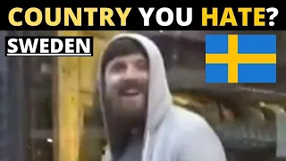 Forsen Reacts To Which Country Do You HATE The Most? | SWEDEN