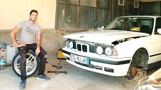 [-VLOG-] Tamirat Tadilat -20- Bmw E34'ün Çatlayan Amortisör Kulesini Onardım