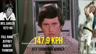 World Fastest Bowler Competition 1979 Lillee|Thompson|Hadlee|Imran Holding|Roberts|Nawaz|Len|Croft